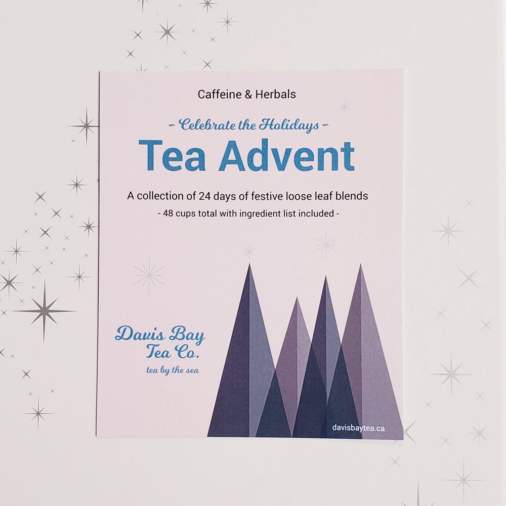 
                  
                    Tea Advent calendar option  with caffeine and herbals blends.
                  
                