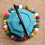 Wool Ball Trivets 20-22cm - Fair Trade Nepal