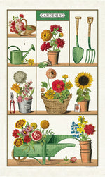 Tea Towels Vintage Prints  by Cavallini Papers - Flowers & Plants